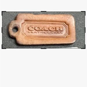 Coach Leatherware Brown Tag